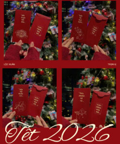 Lì Xì Tết 2026 Thiết Kế Độc Quyền Xuân Bính Ngọ