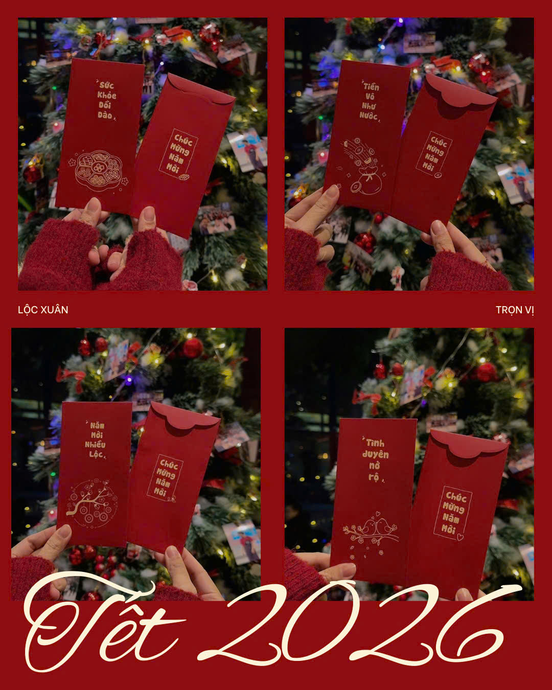 Lì Xì Tết 2026 Thiết Kế Độc Quyền Xuân Bính Ngọ