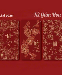 Lì xì 2026 Tết Gấm Hoa